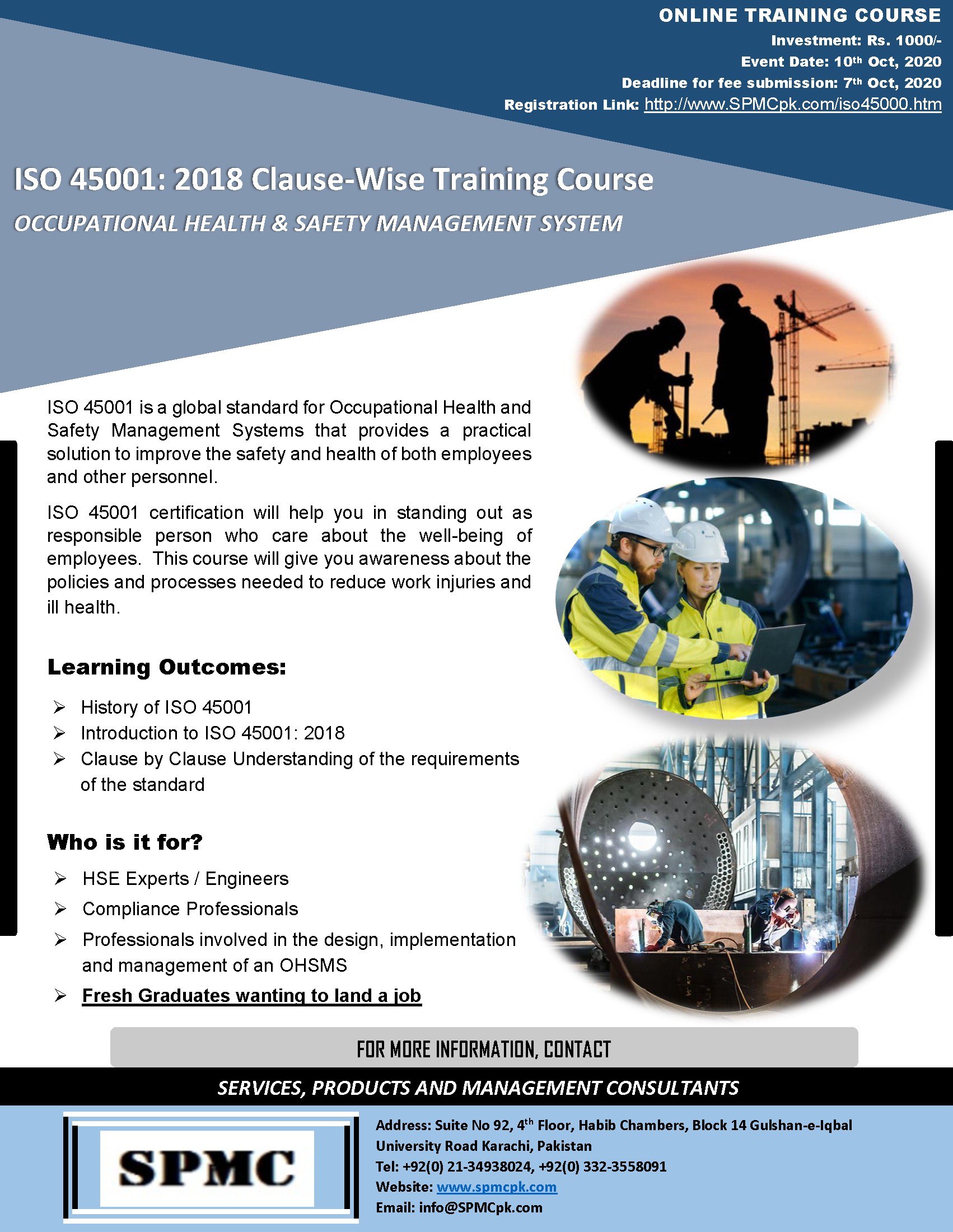 ISO 45001 Awareness Training
